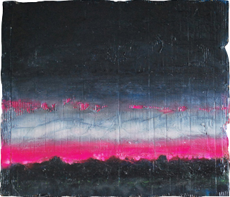 Memories of Nature - 2024 
80 cm x 70 cm 
Öl auf Wellkarton